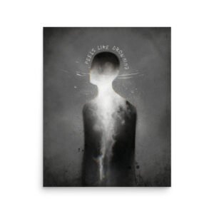 Feels like drowning | Print