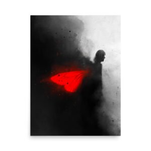Butterfly man | Print